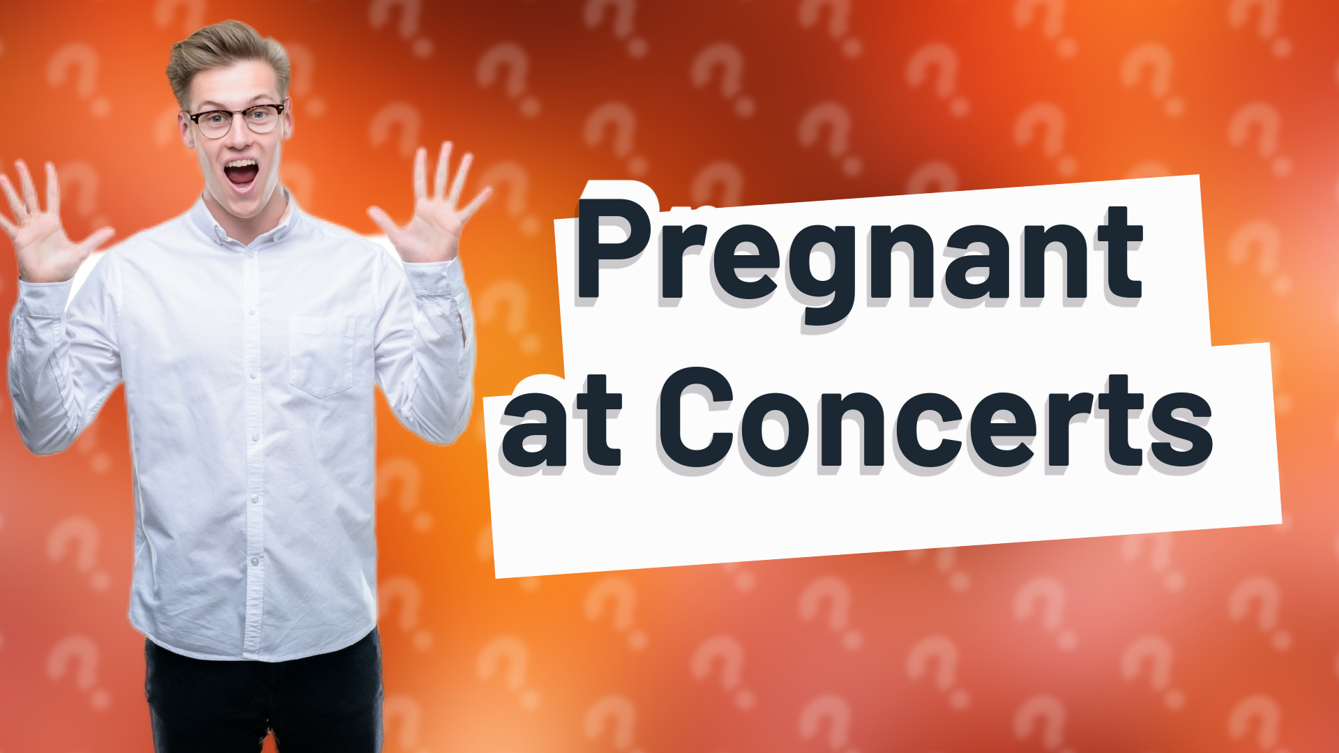 Pregnant at Concerts