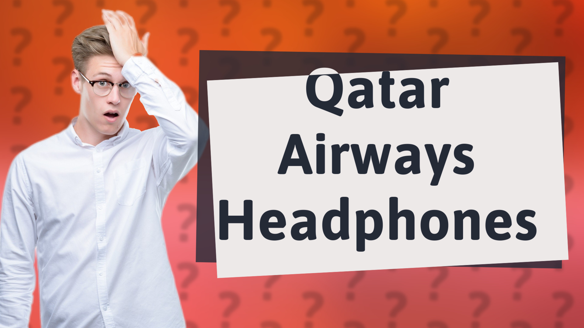 Qatar Airways Headphones