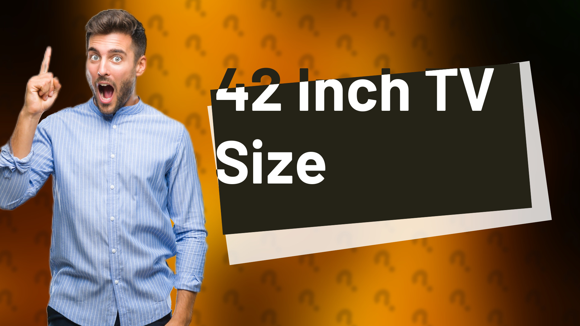 42 Inch TV Size