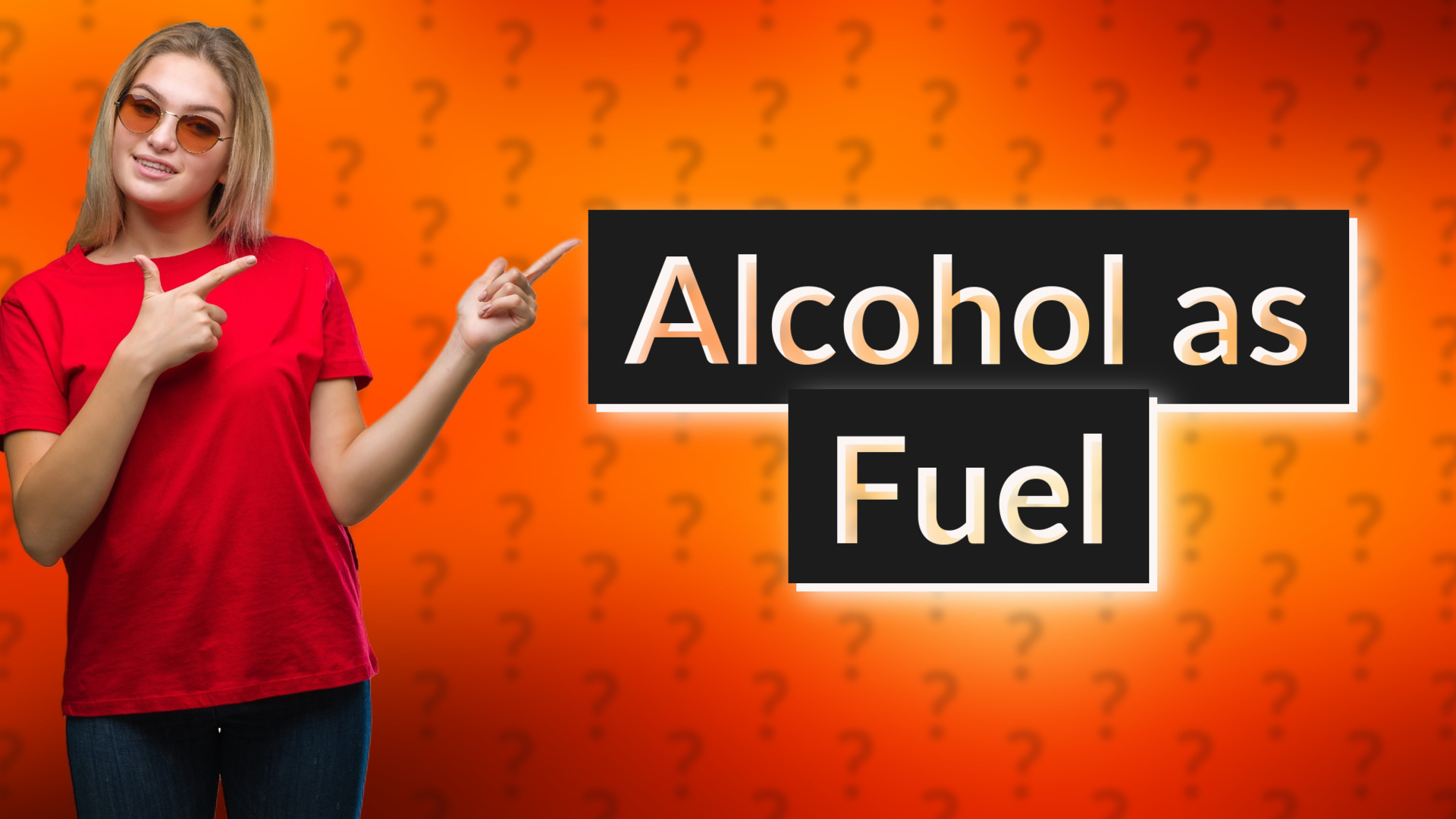 Alcohol as Fuel