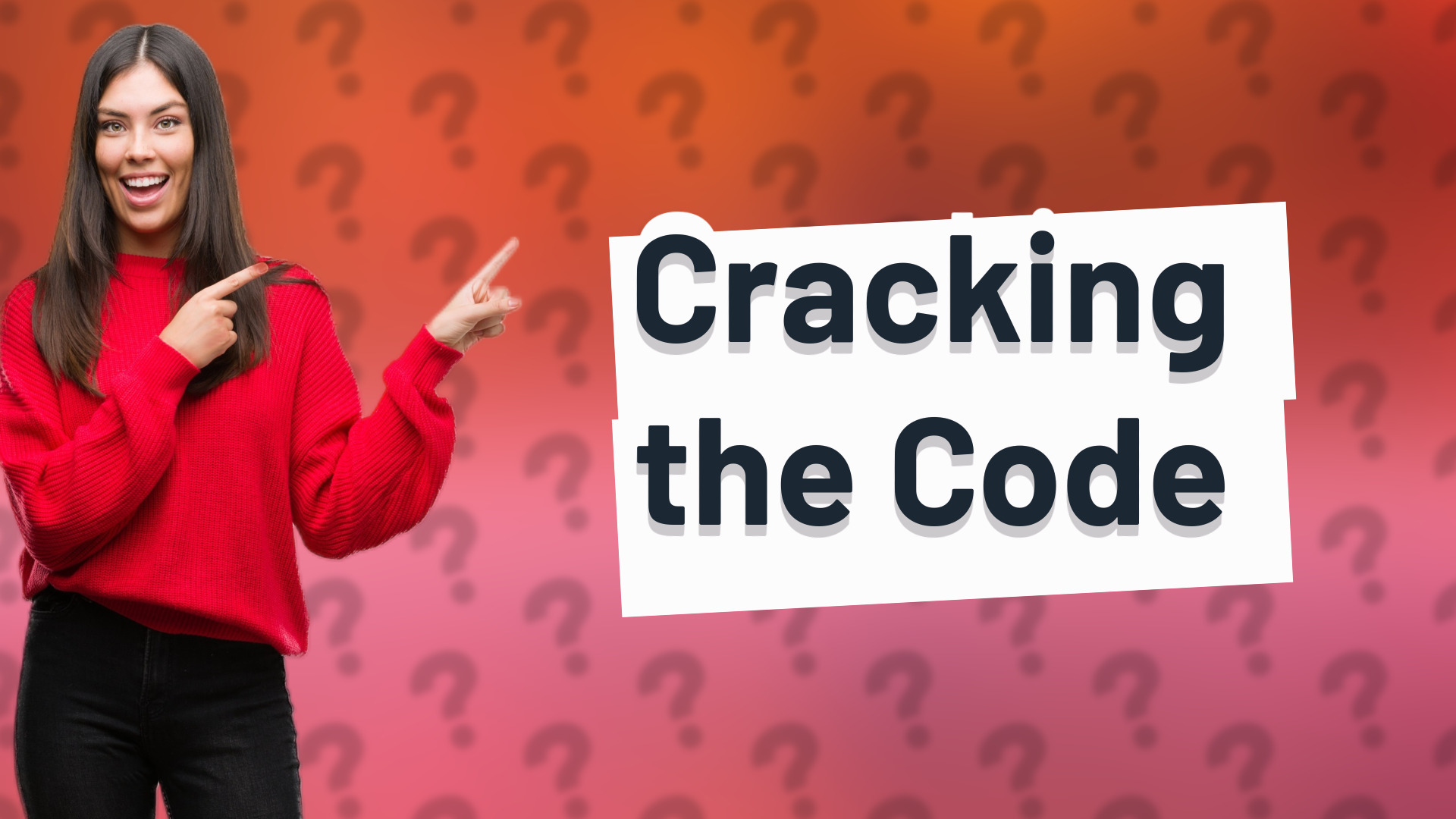 Cracking the Code