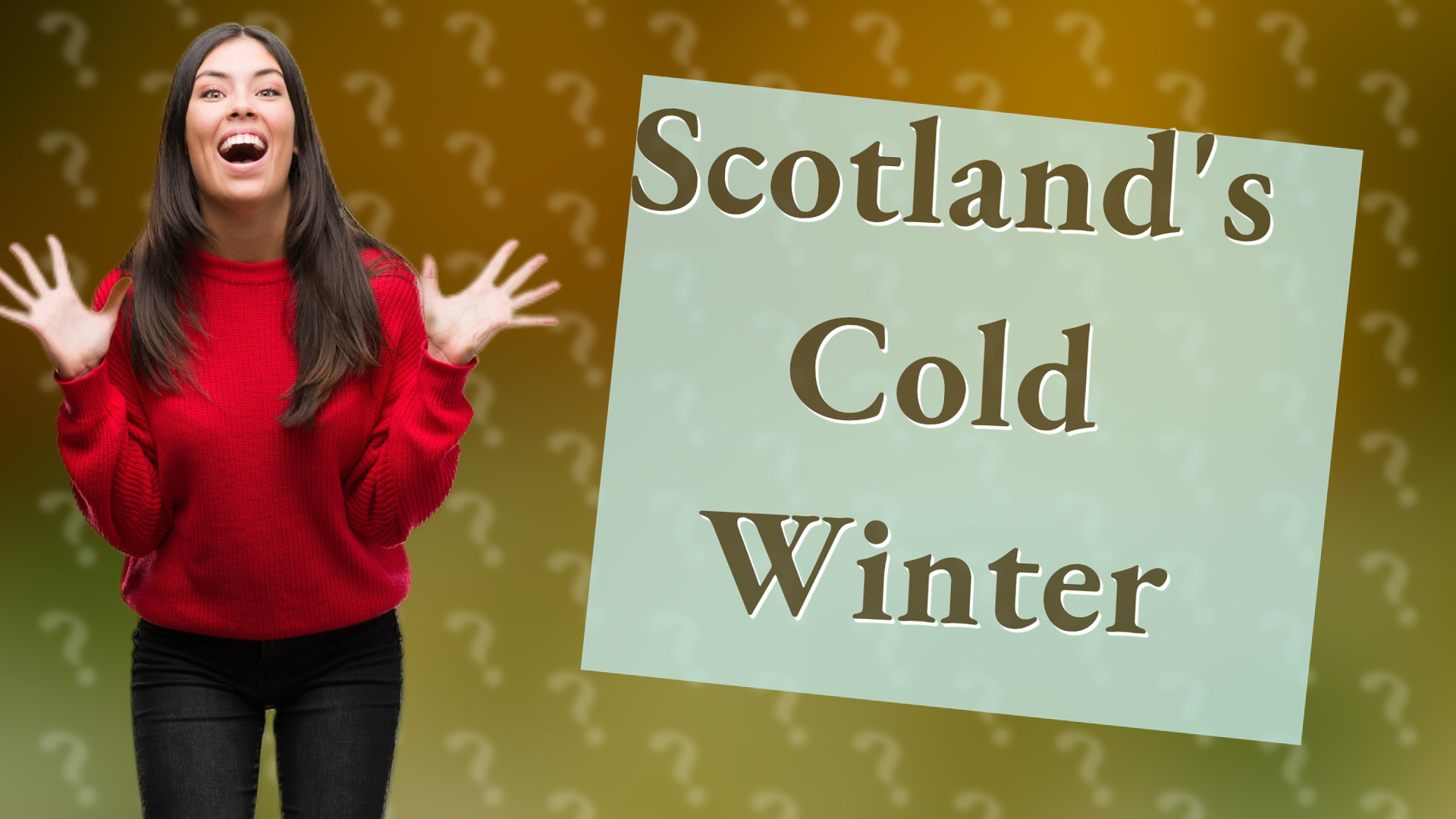 Scotland's Cold Winter