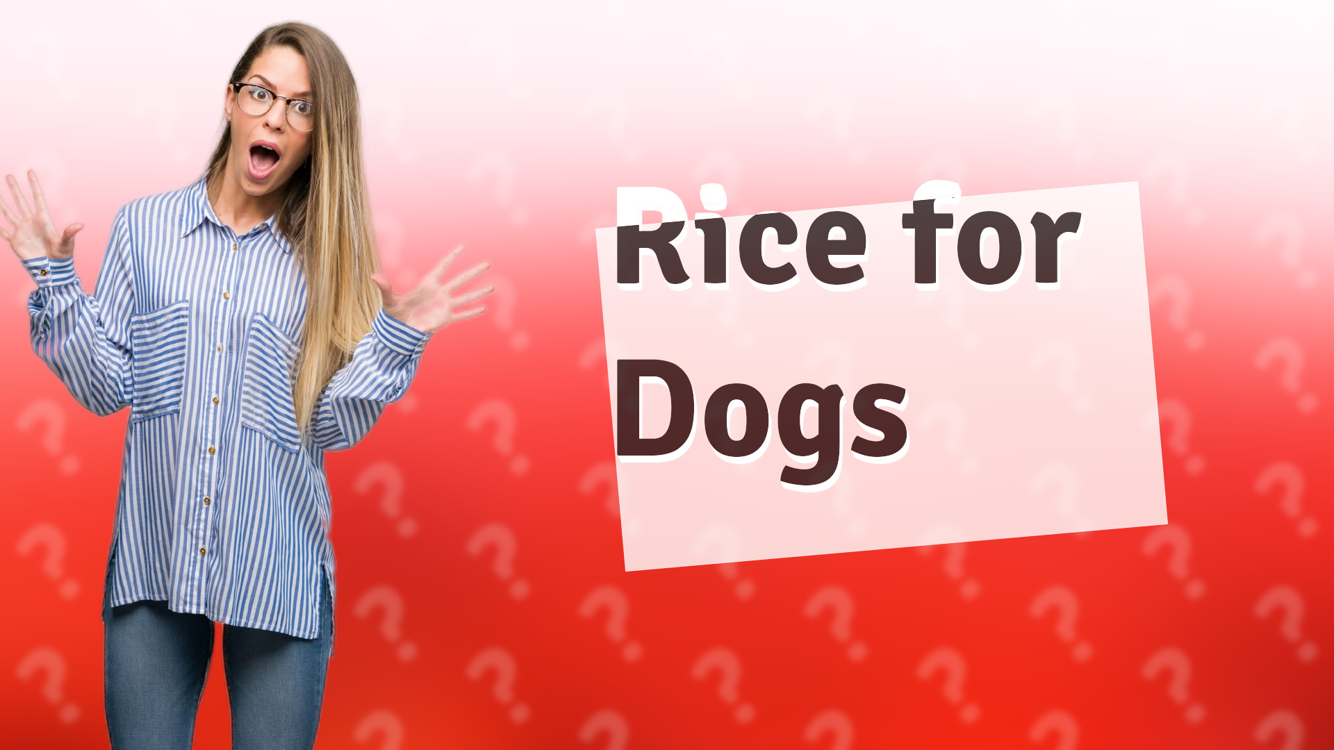 Rice for Dogs