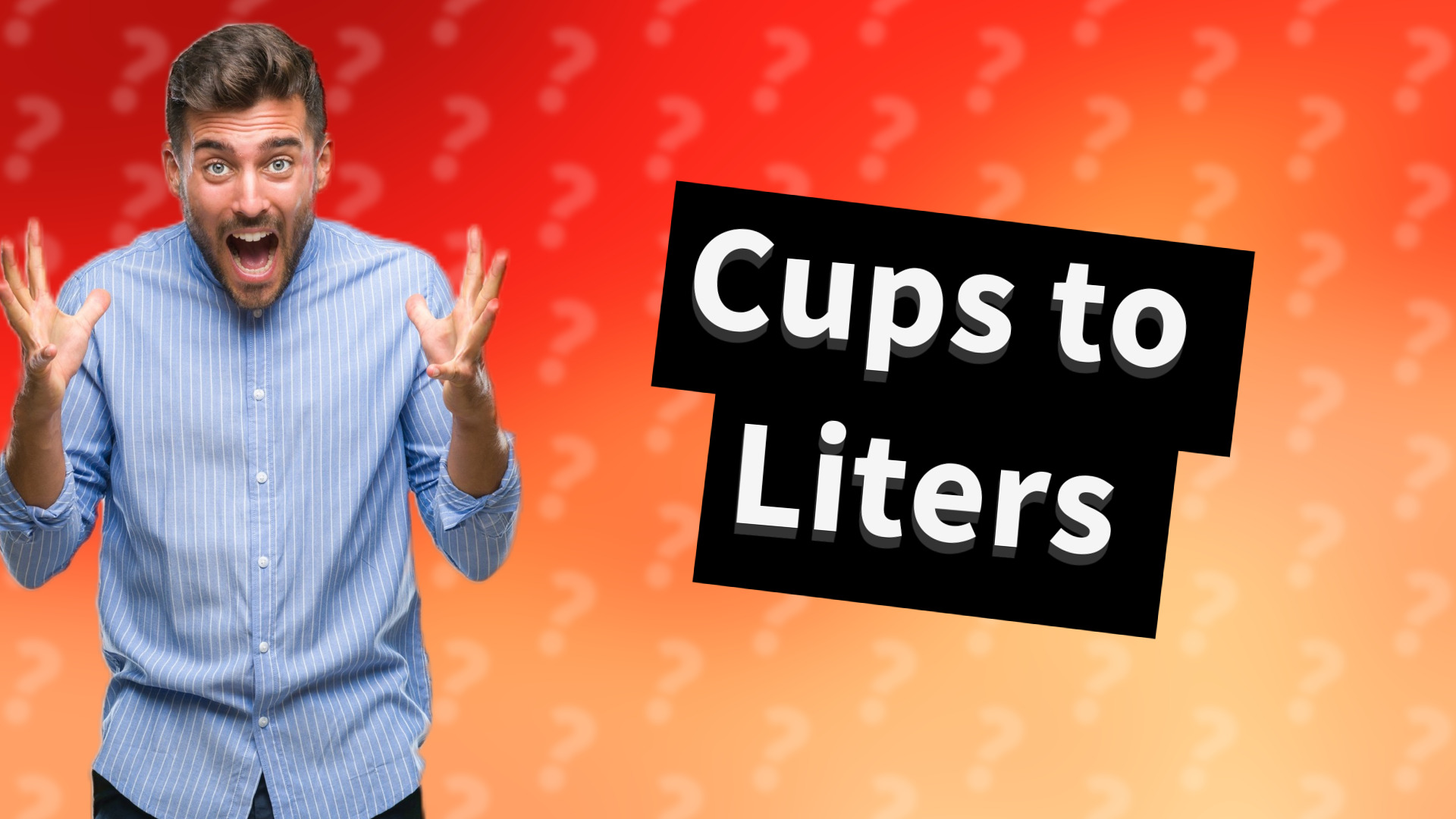 Cups to Liters