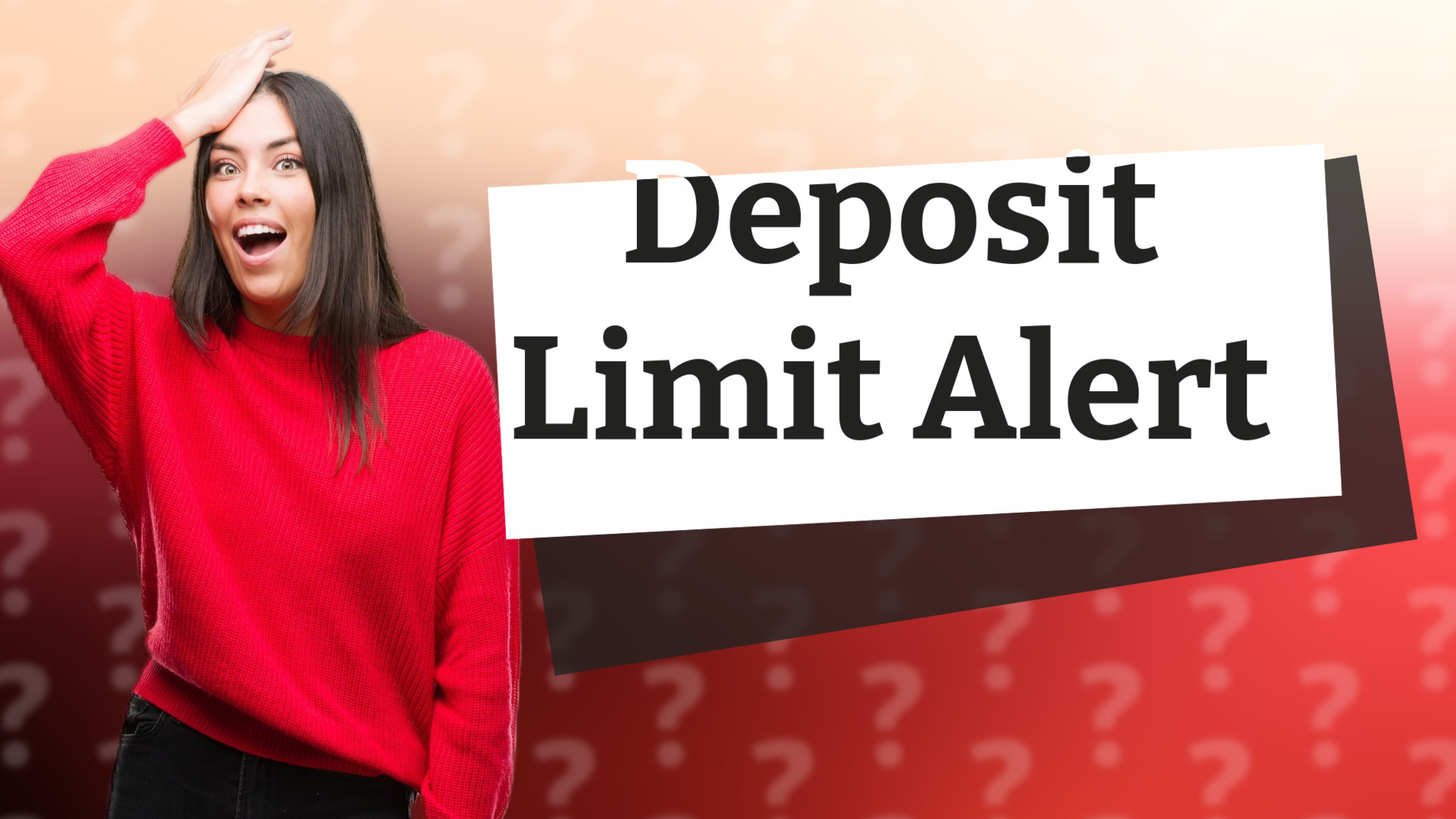 Deposit Limit Alert
