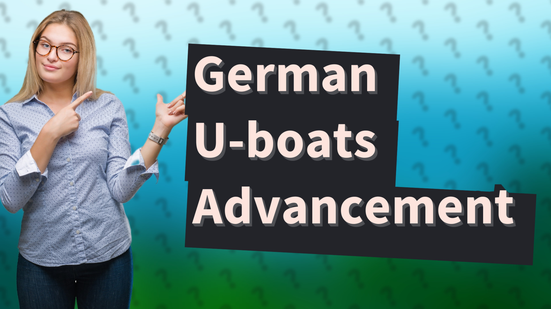 German U-boats Advancement