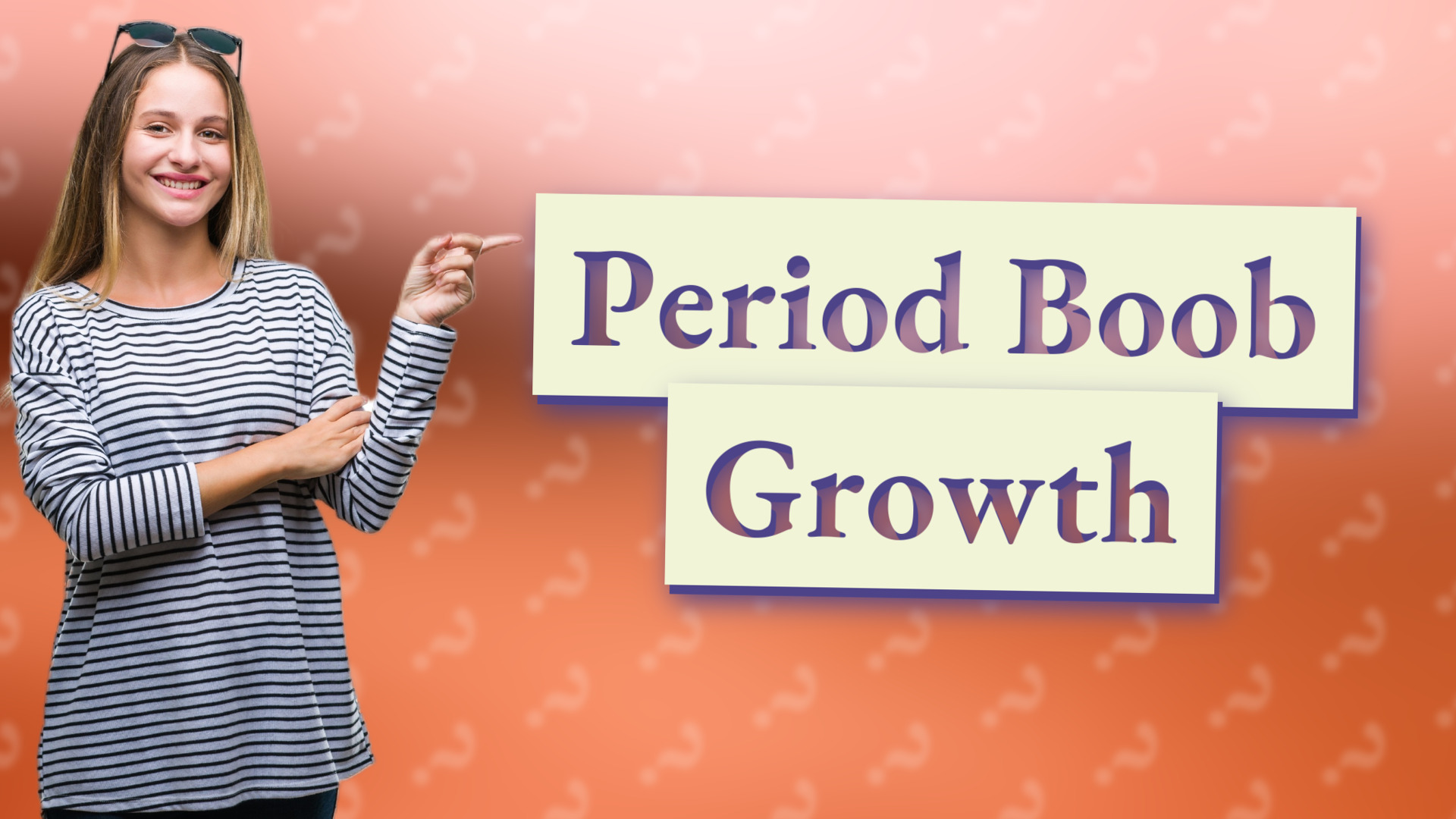 Period Boob Growth