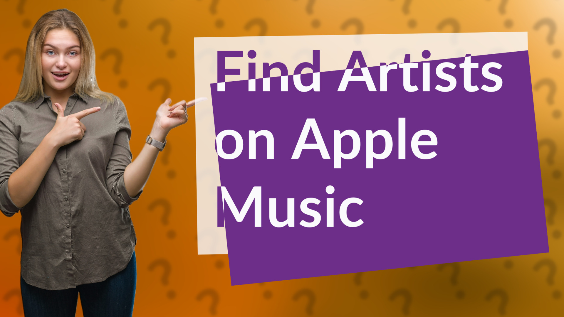 Find Artists on Apple Music