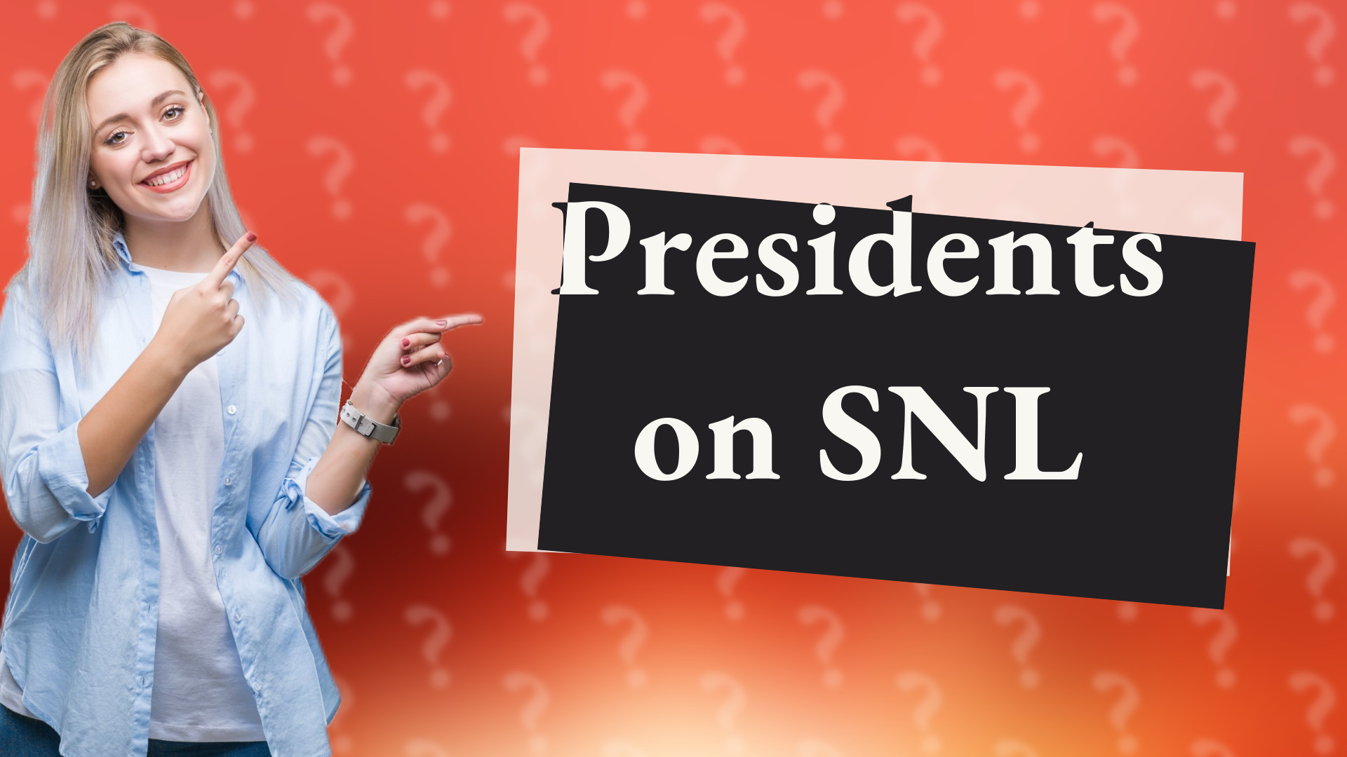 Presidents on SNL