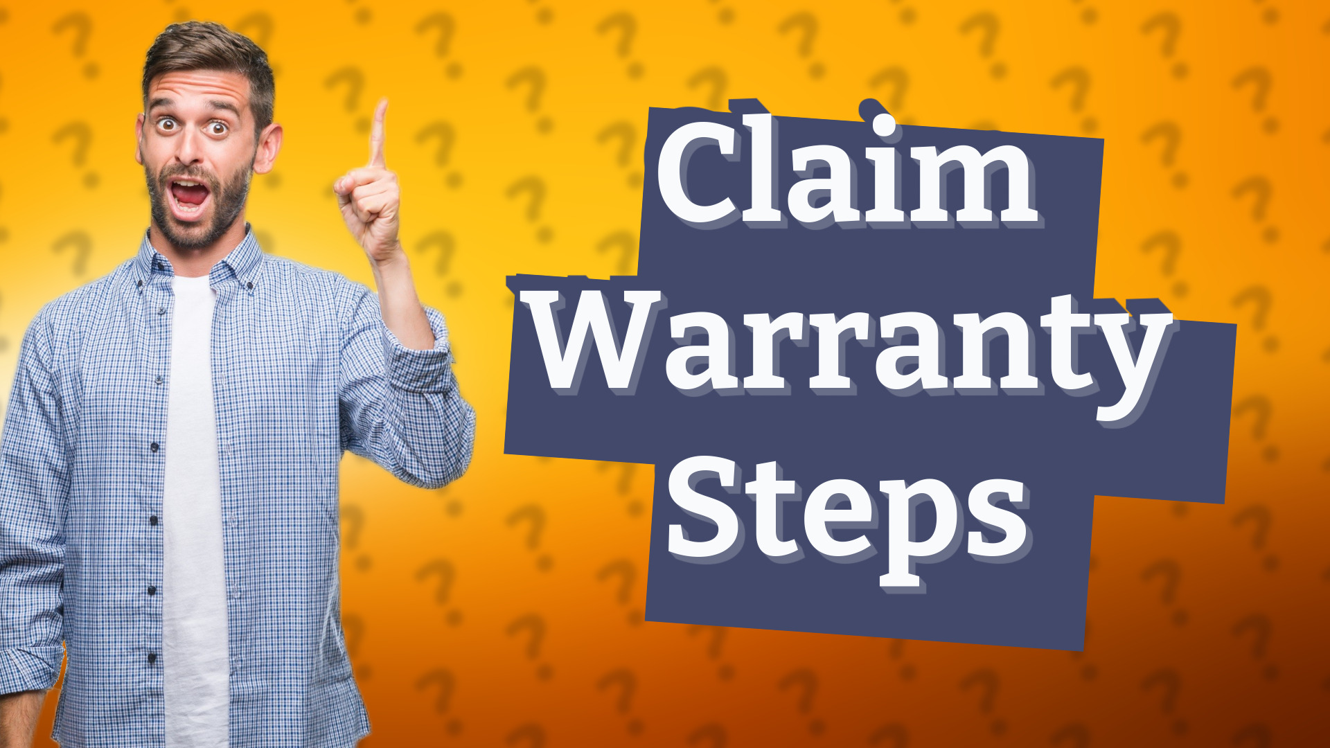 Claim Warranty Steps