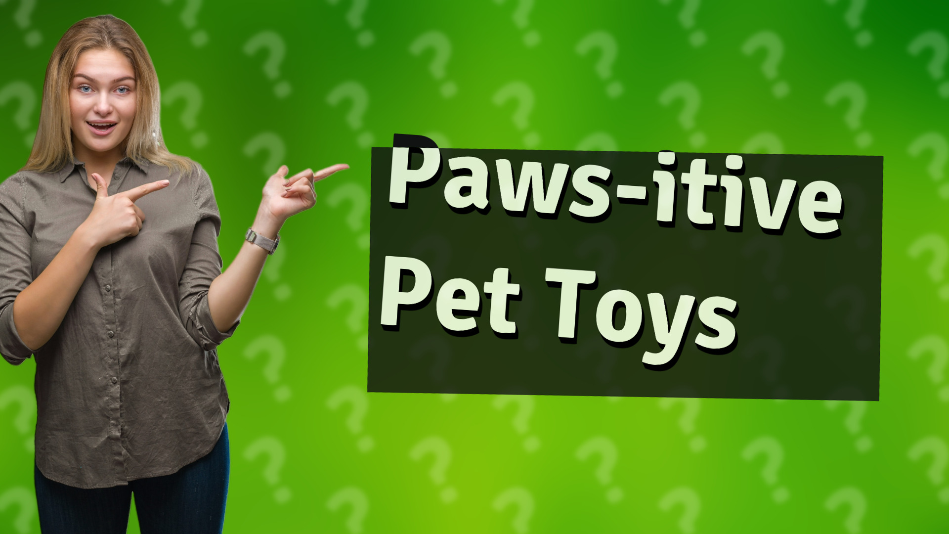 Paws-itive Pet Toys