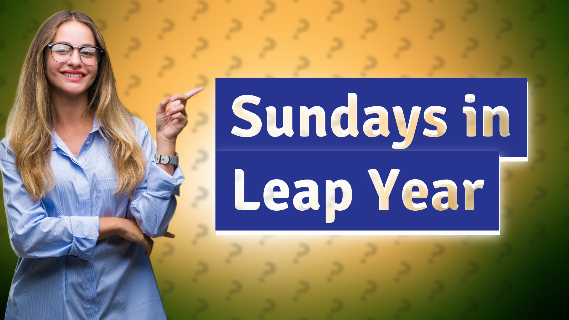 Sundays in Leap Year