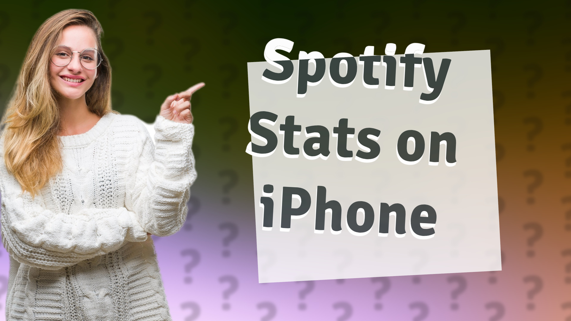 Spotify Stats on iPhone