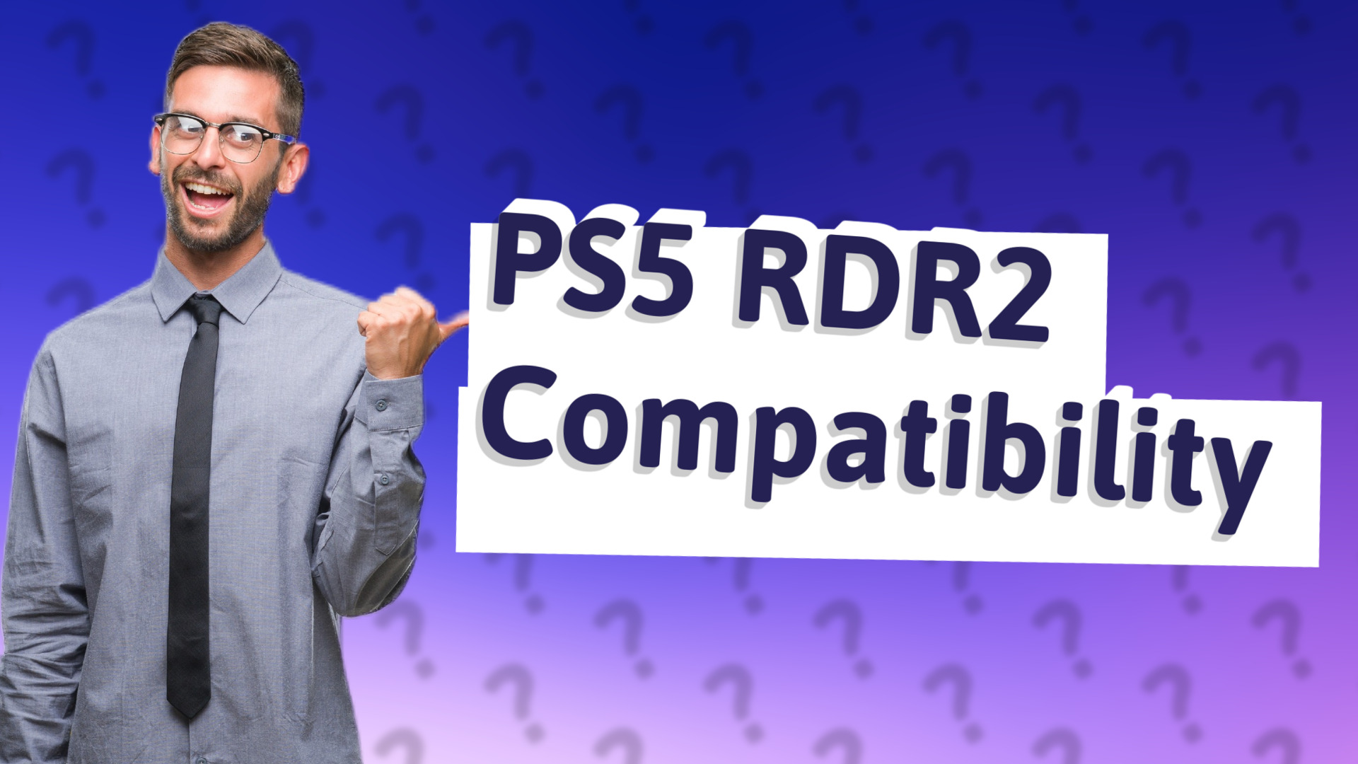 PS5 RDR2 Compatibility