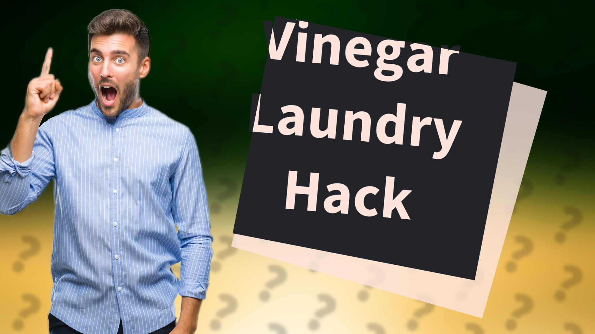 Vinegar Laundry Hack