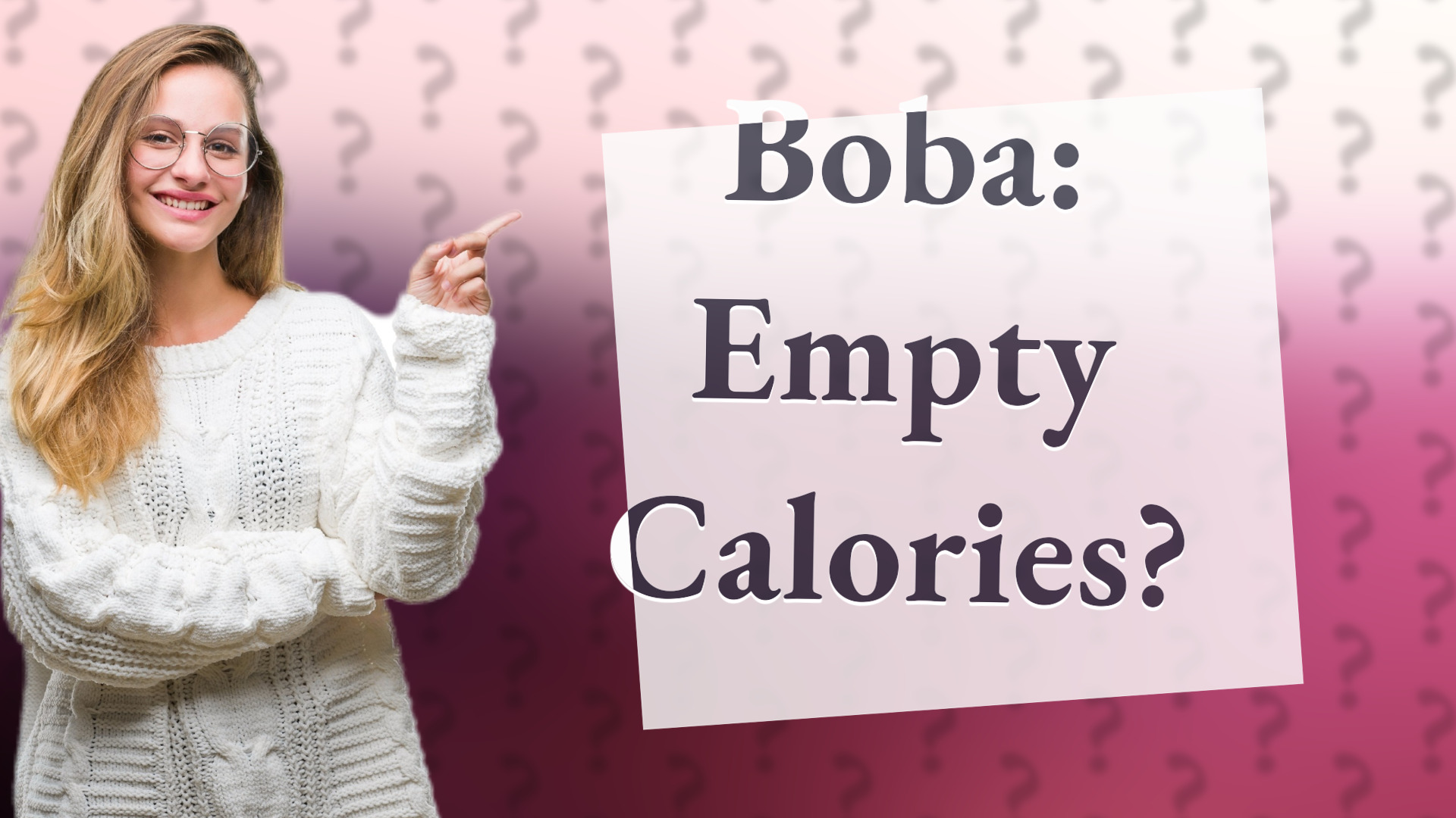 Boba: Empty Calories?