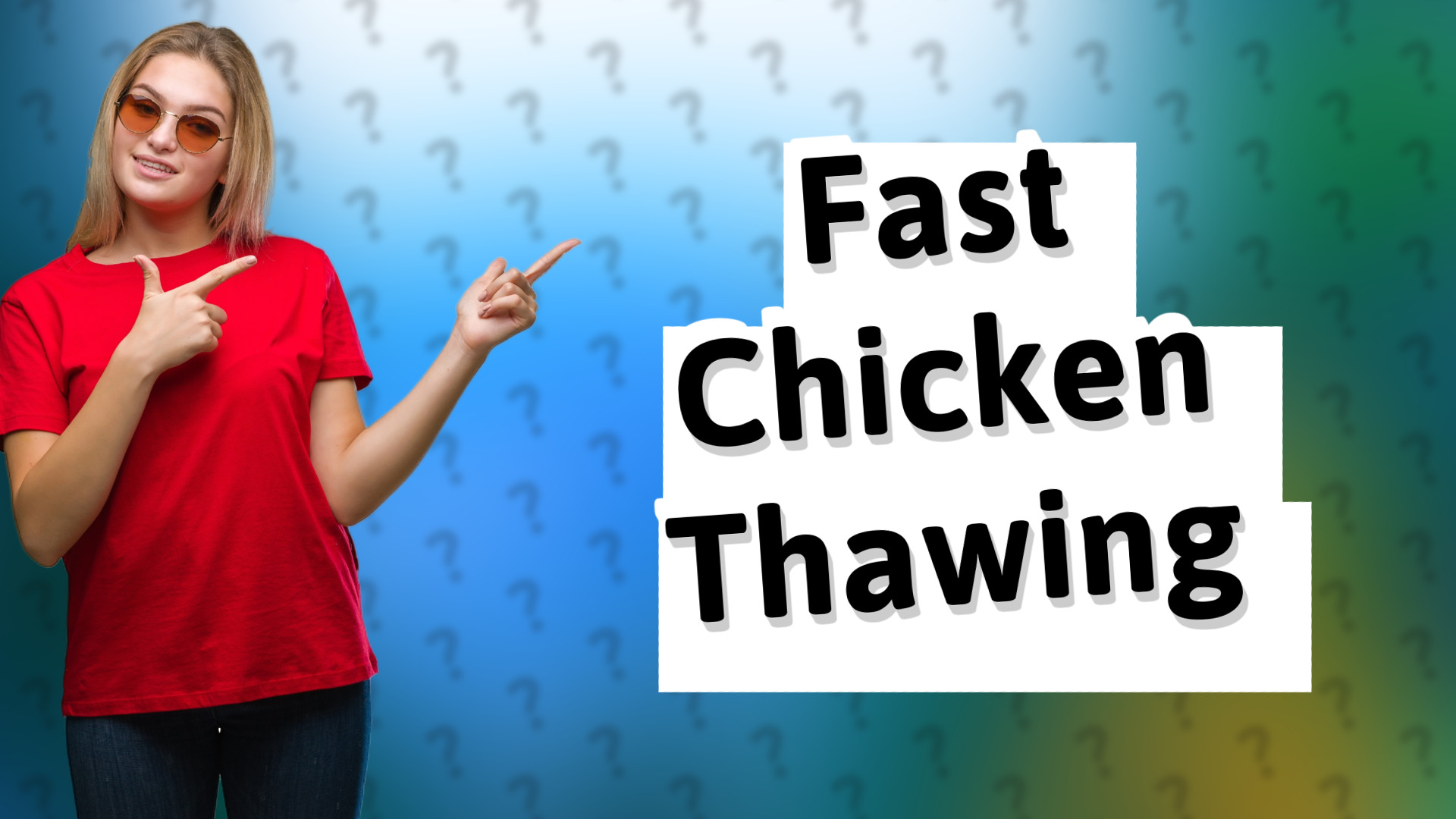 Fast Chicken Thawing