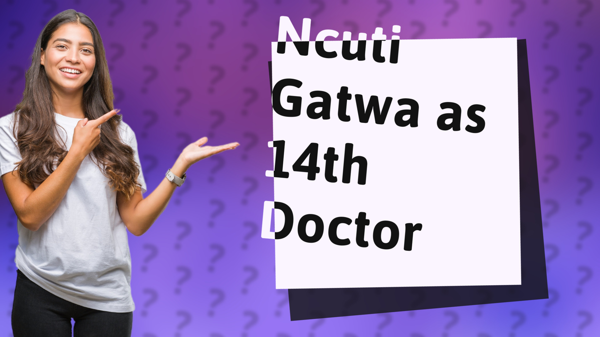 Ncuti Gatwa as 14th Doctor