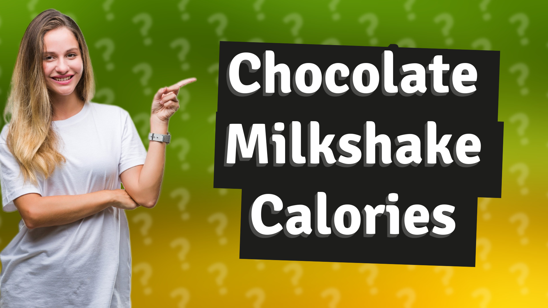 Chocolate Milkshake Calories