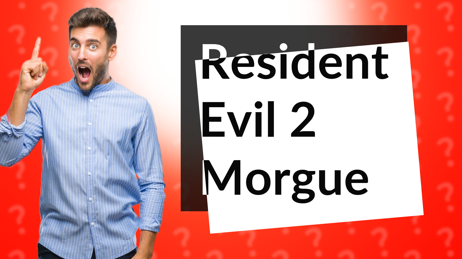 Resident Evil 2 Morgue