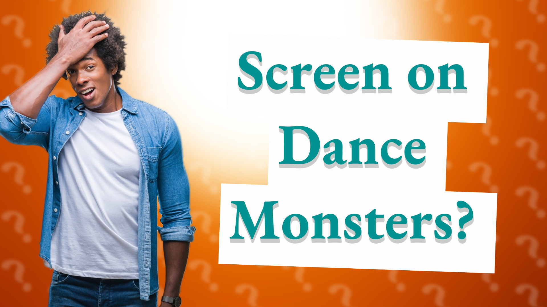 Screen on Dance Monsters?