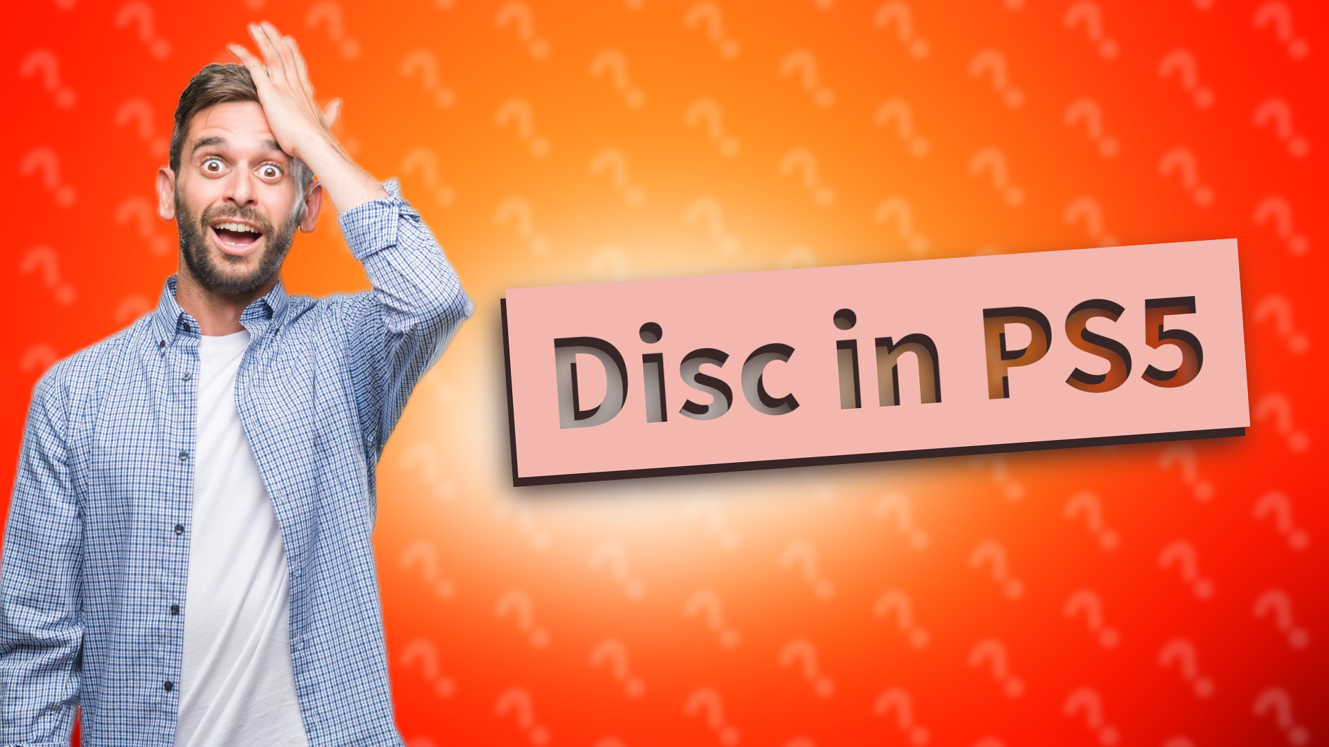 Disc in PS5