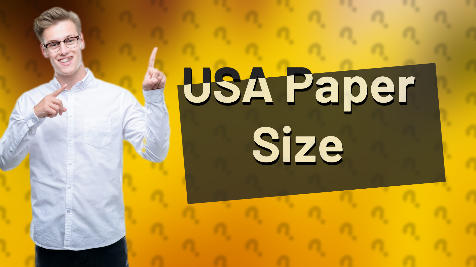 USA Paper Size