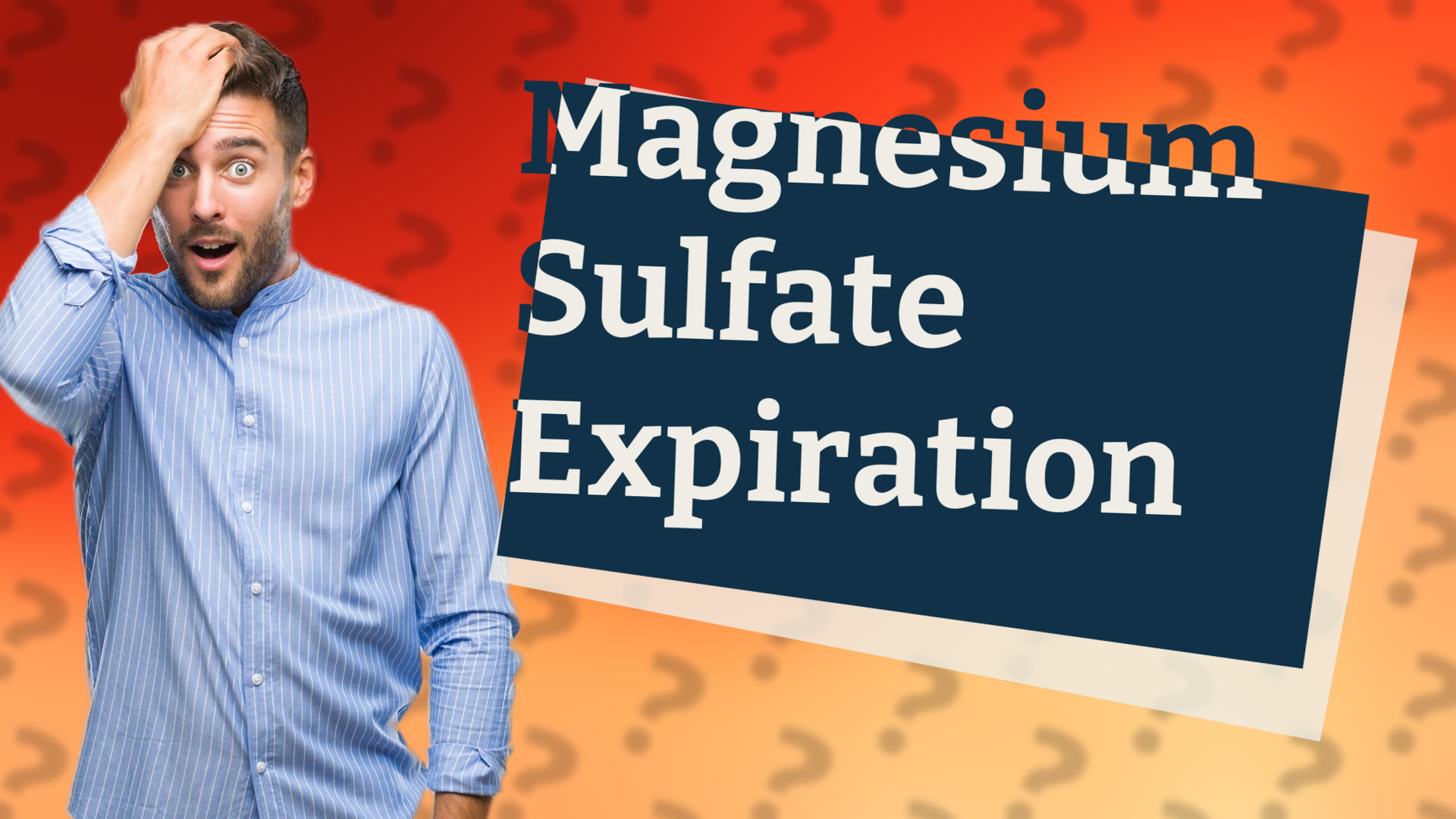 Magnesium Sulfate Expiration