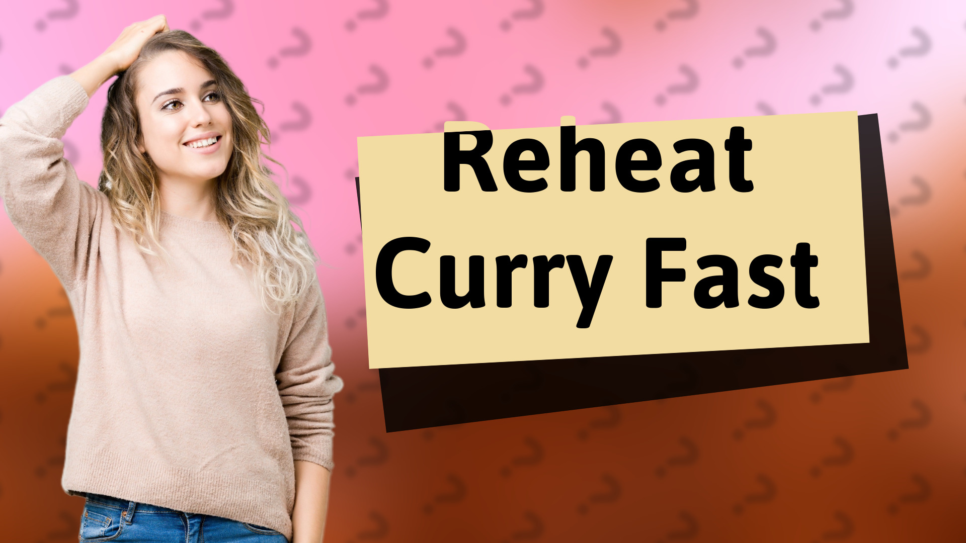 Reheat Curry Fast