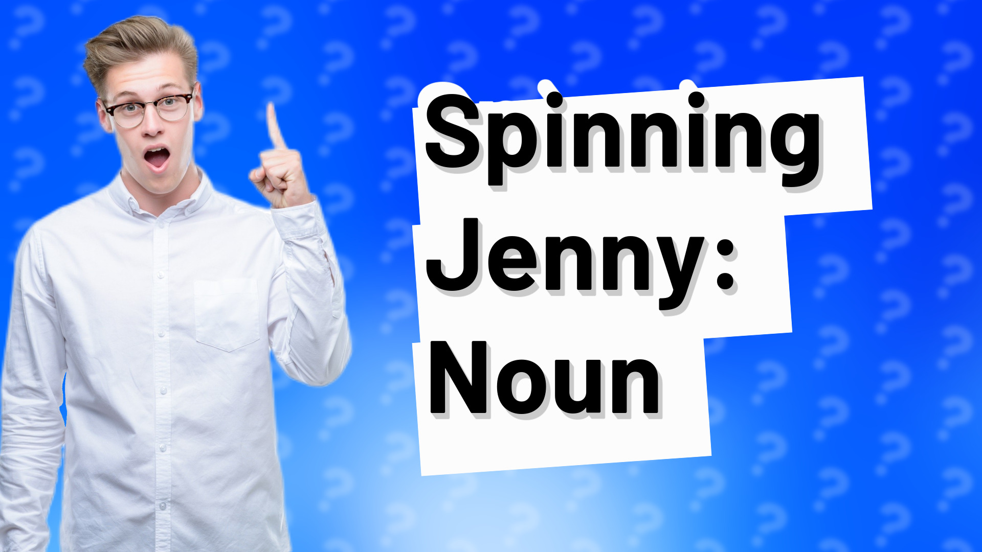 Spinning Jenny: Noun