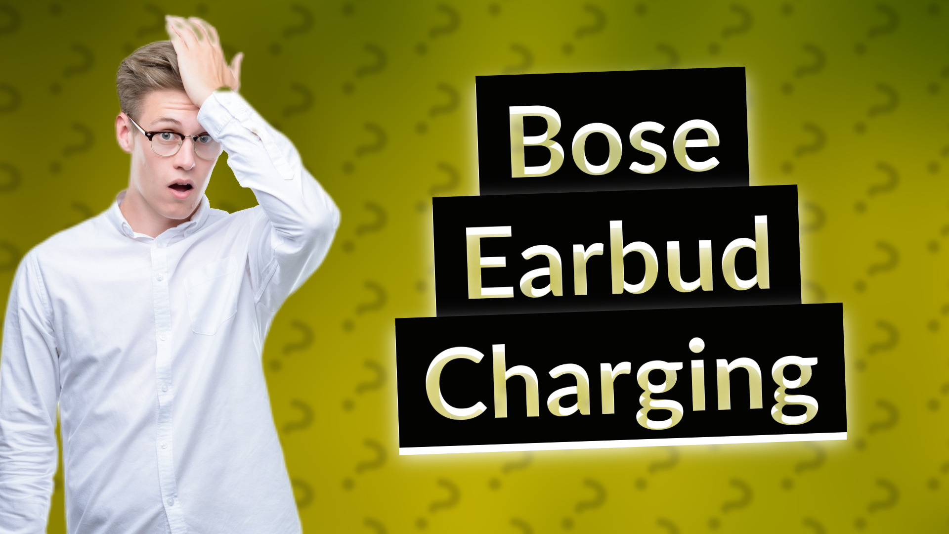 Bose Earbud Charging