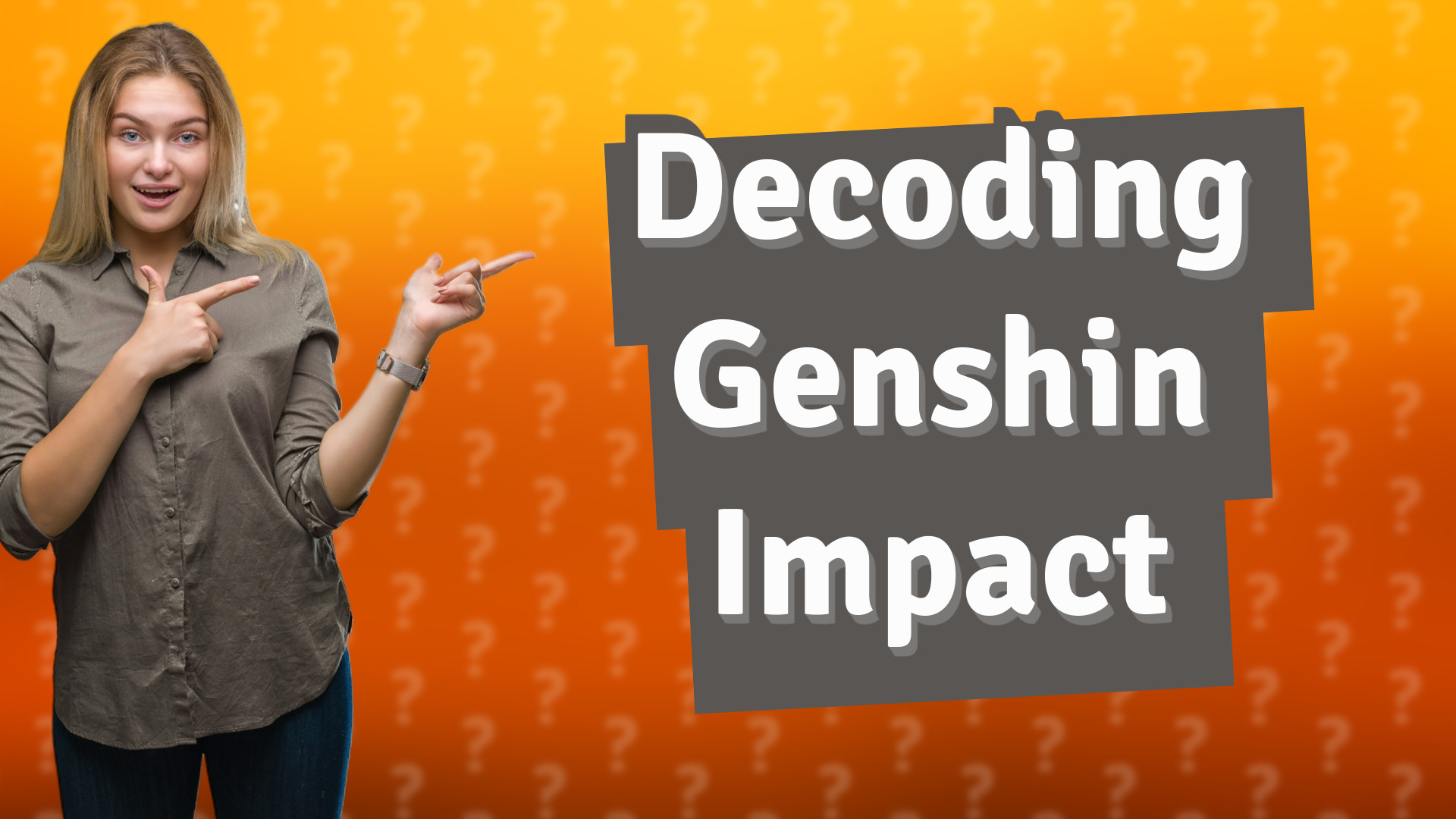 Decoding Genshin Impact