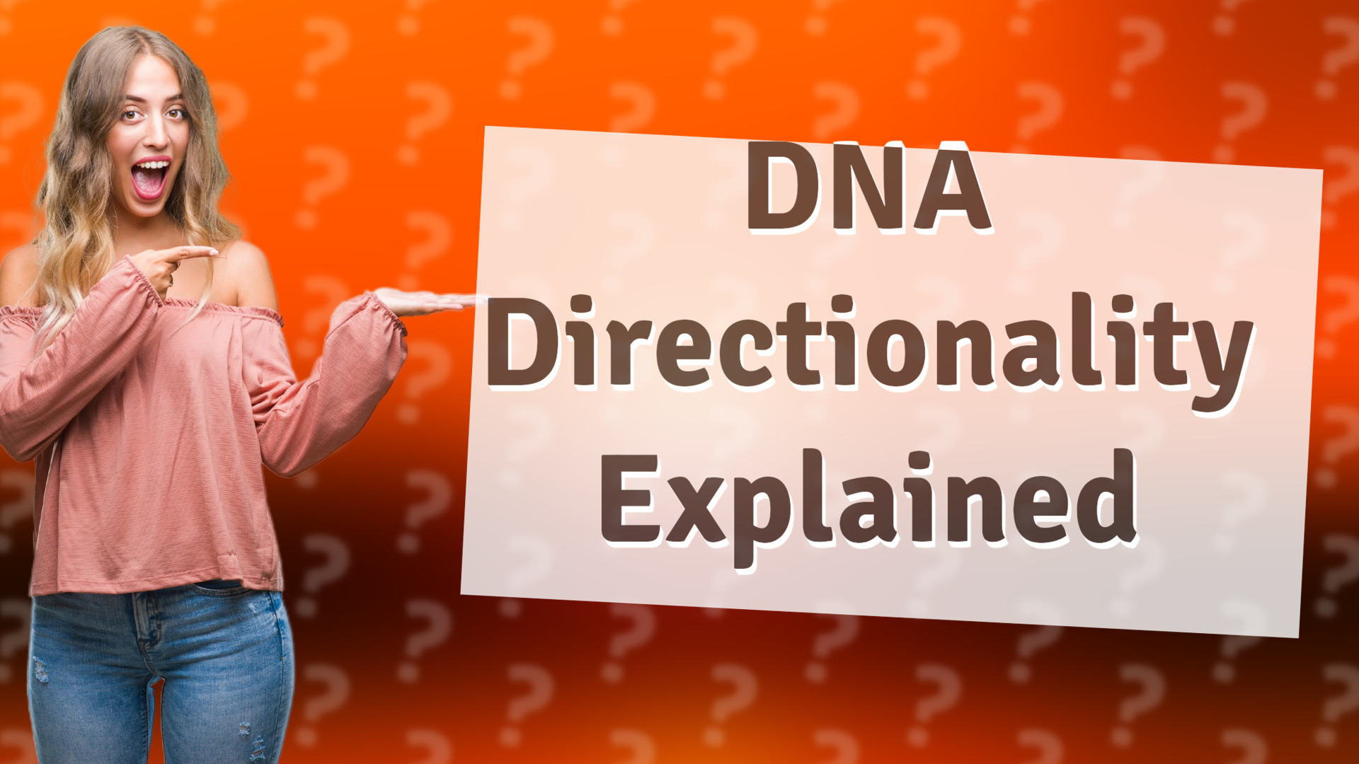 DNA Directionality Explained