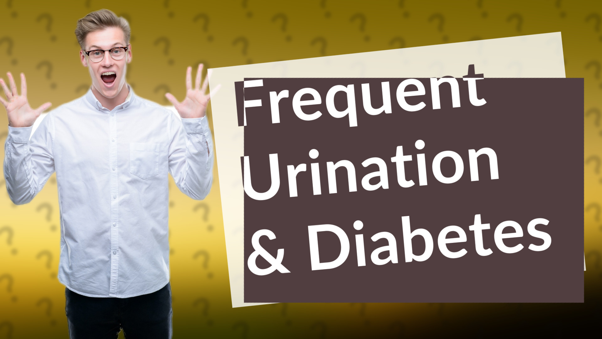 Frequent Urination & Diabetes