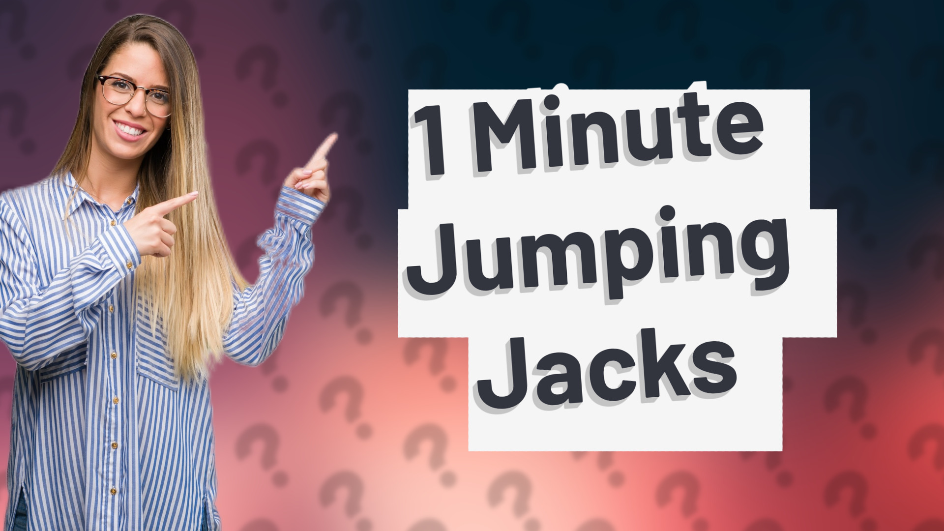 1 Minute Jumping Jacks