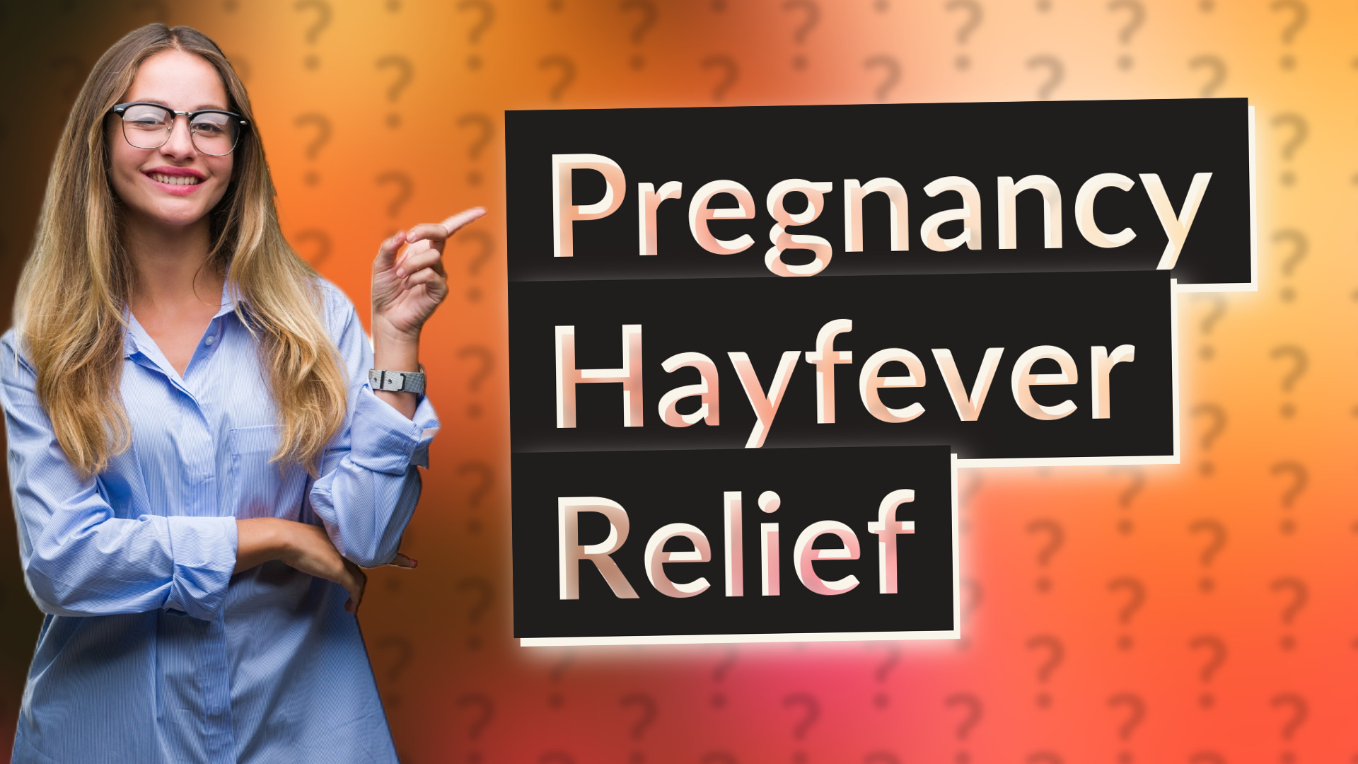 Pregnancy Hayfever Relief