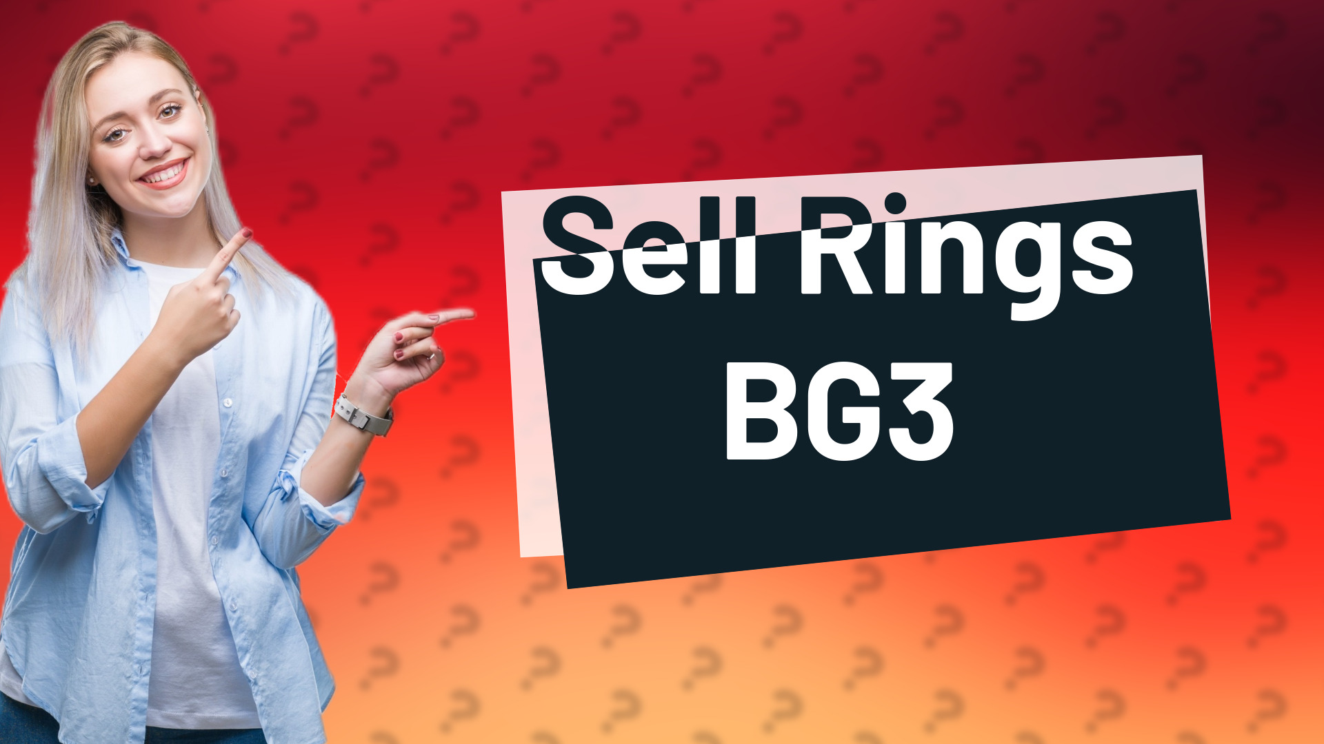 Sell Rings BG3