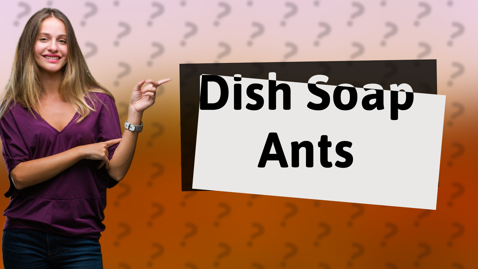Dish Soap Ants