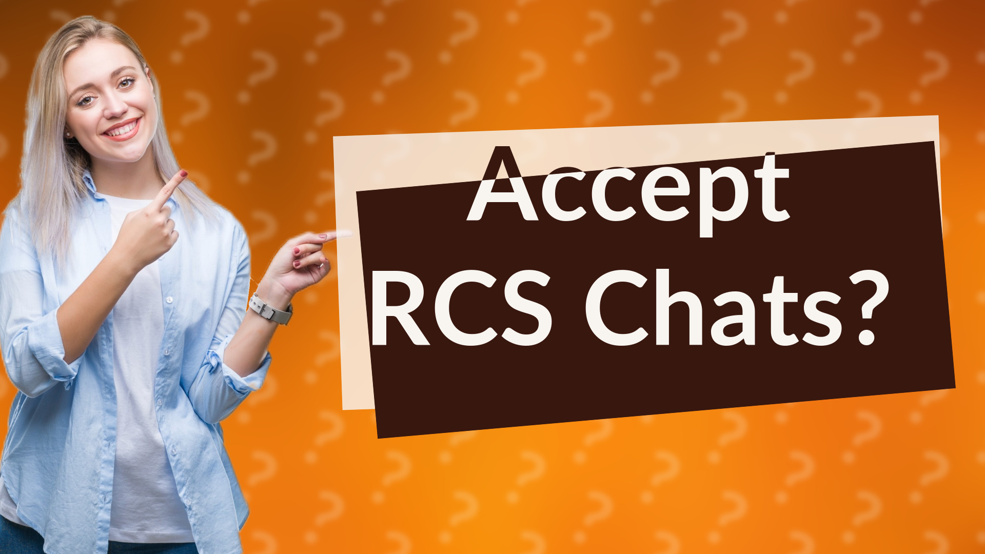 Accept RCS Chats?