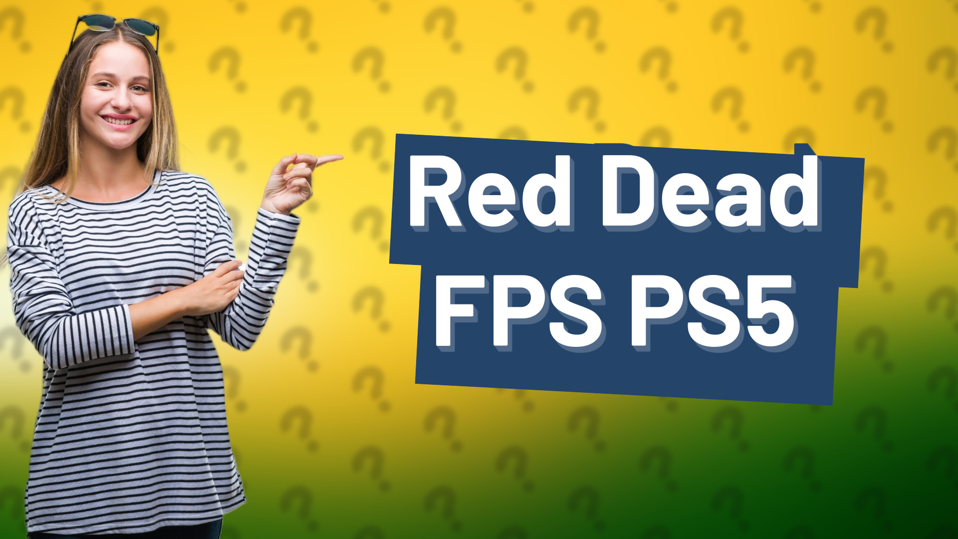 Red Dead FPS PS5