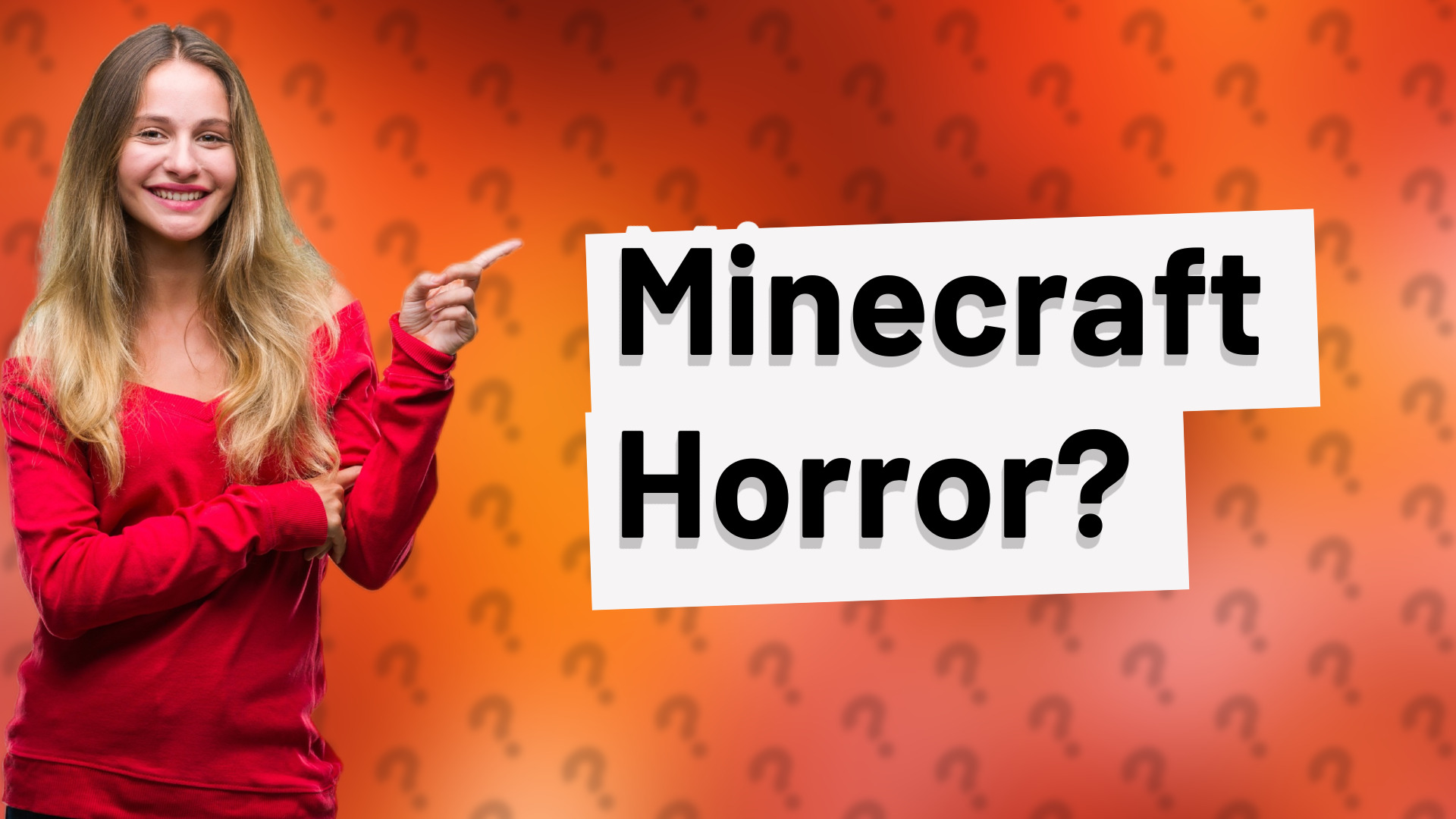 Minecraft Horror?