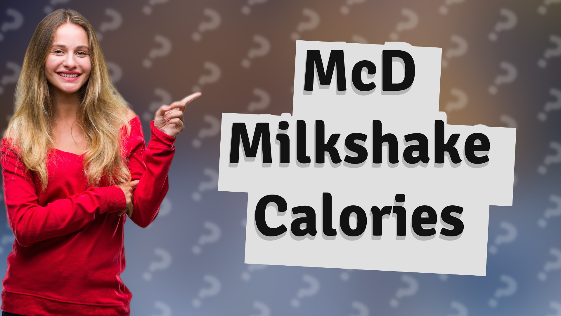 McD Milkshake Calories