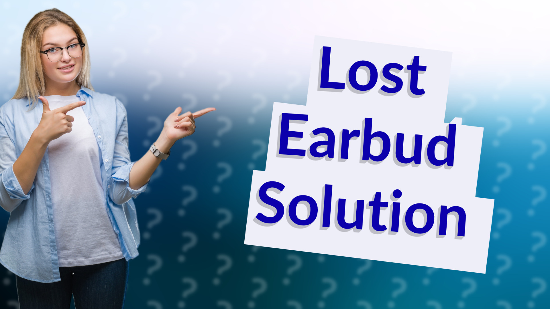 Lost Earbud Solution