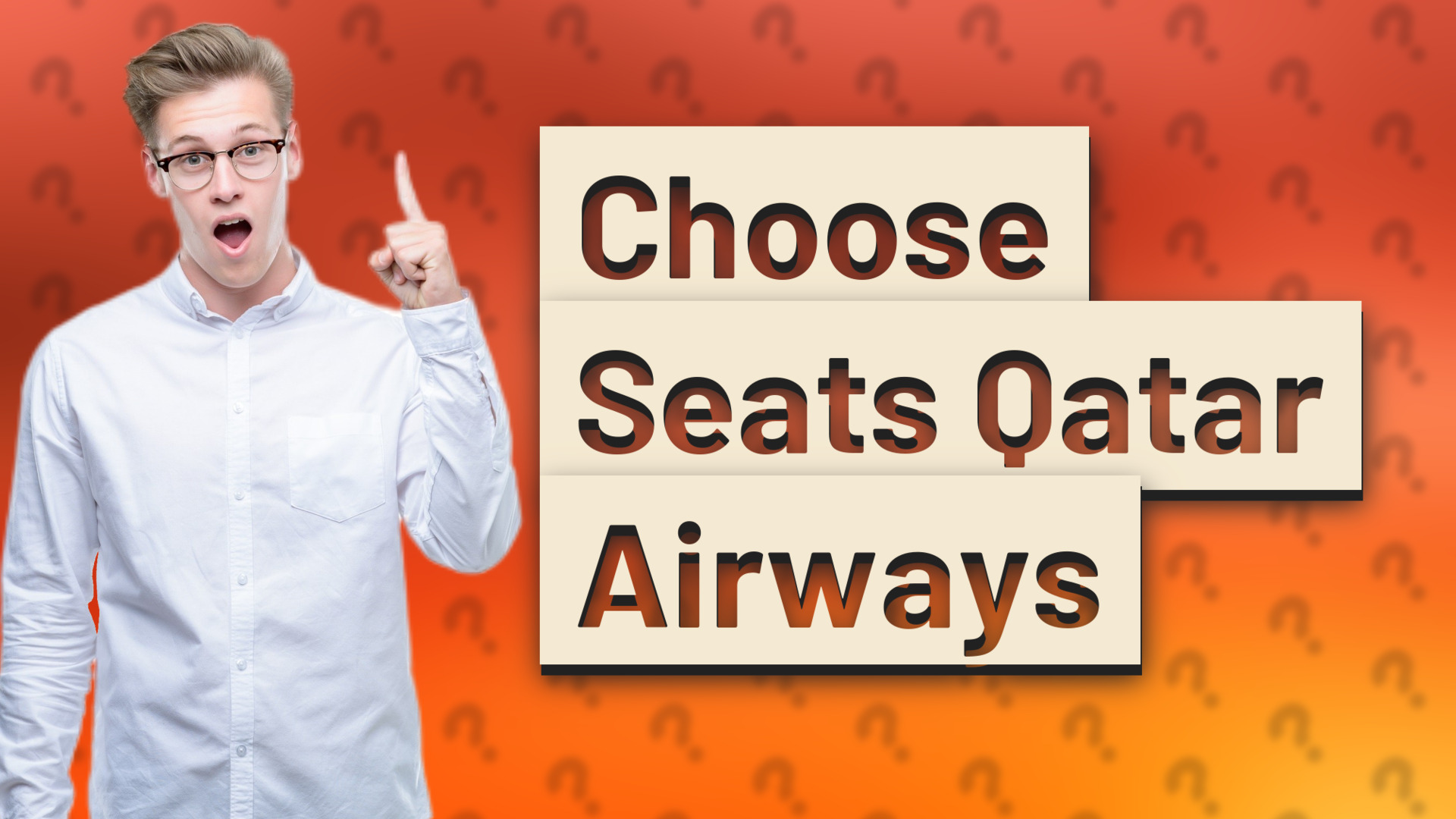 Choose Seats Qatar Airways