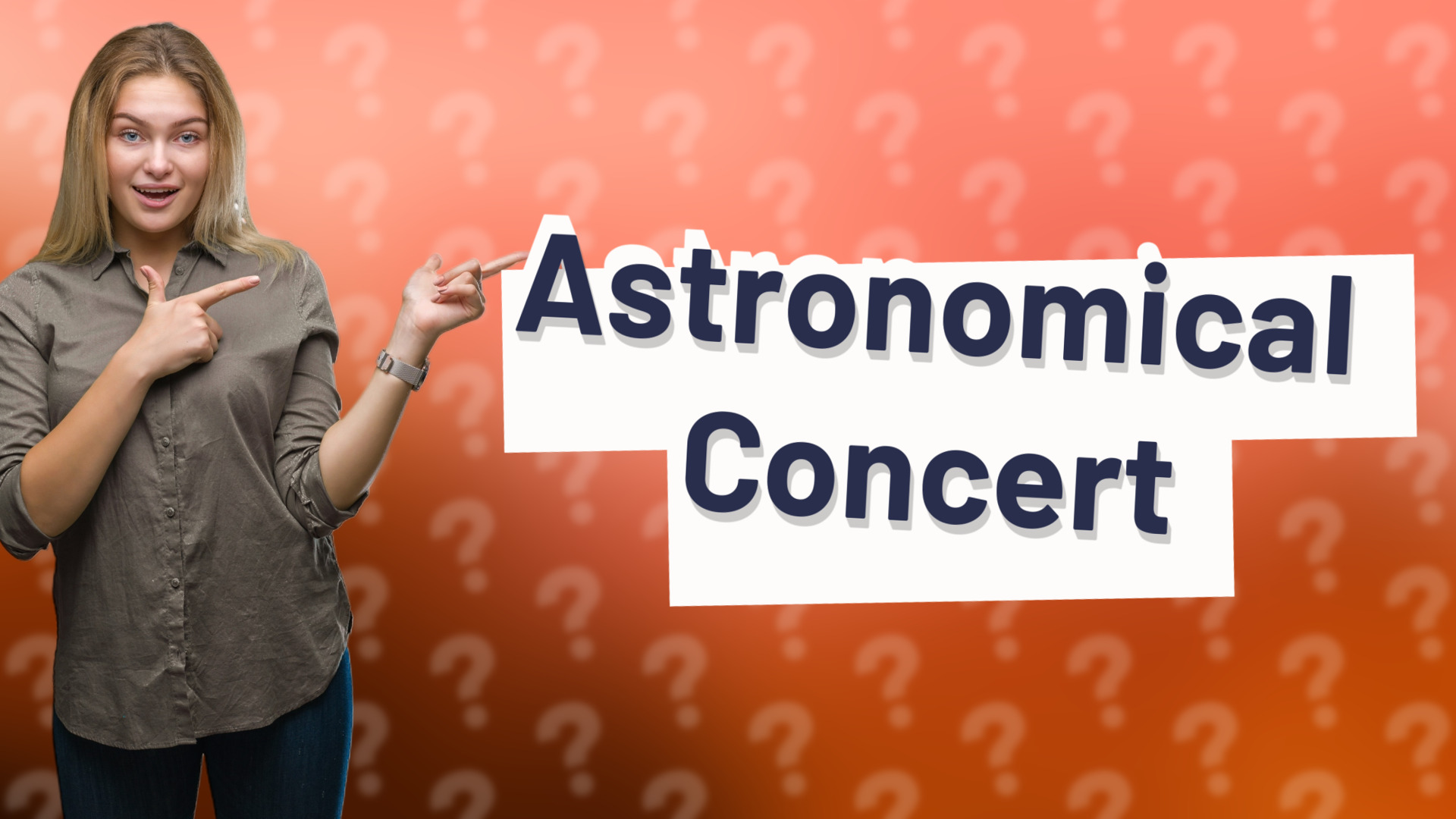 Astronomical Concert