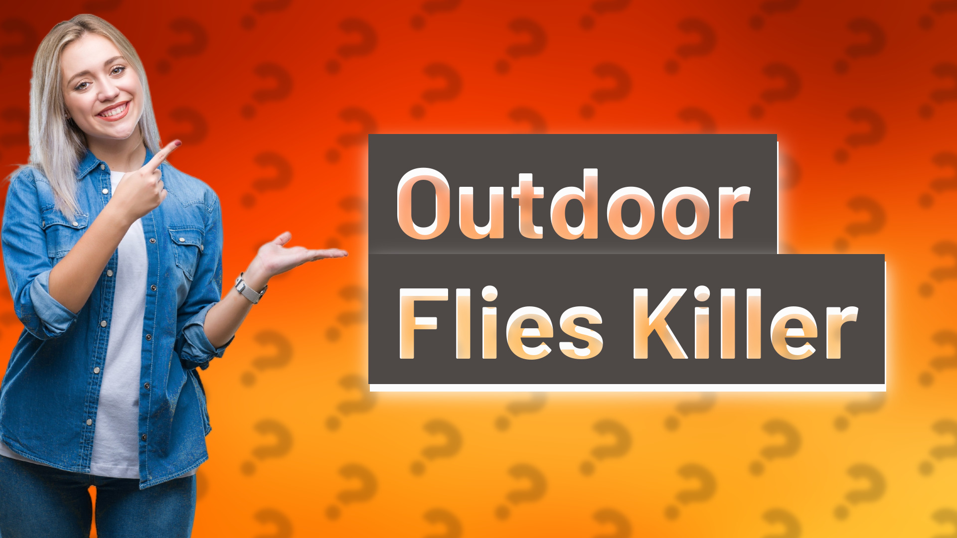 Outdoor Flies Killer