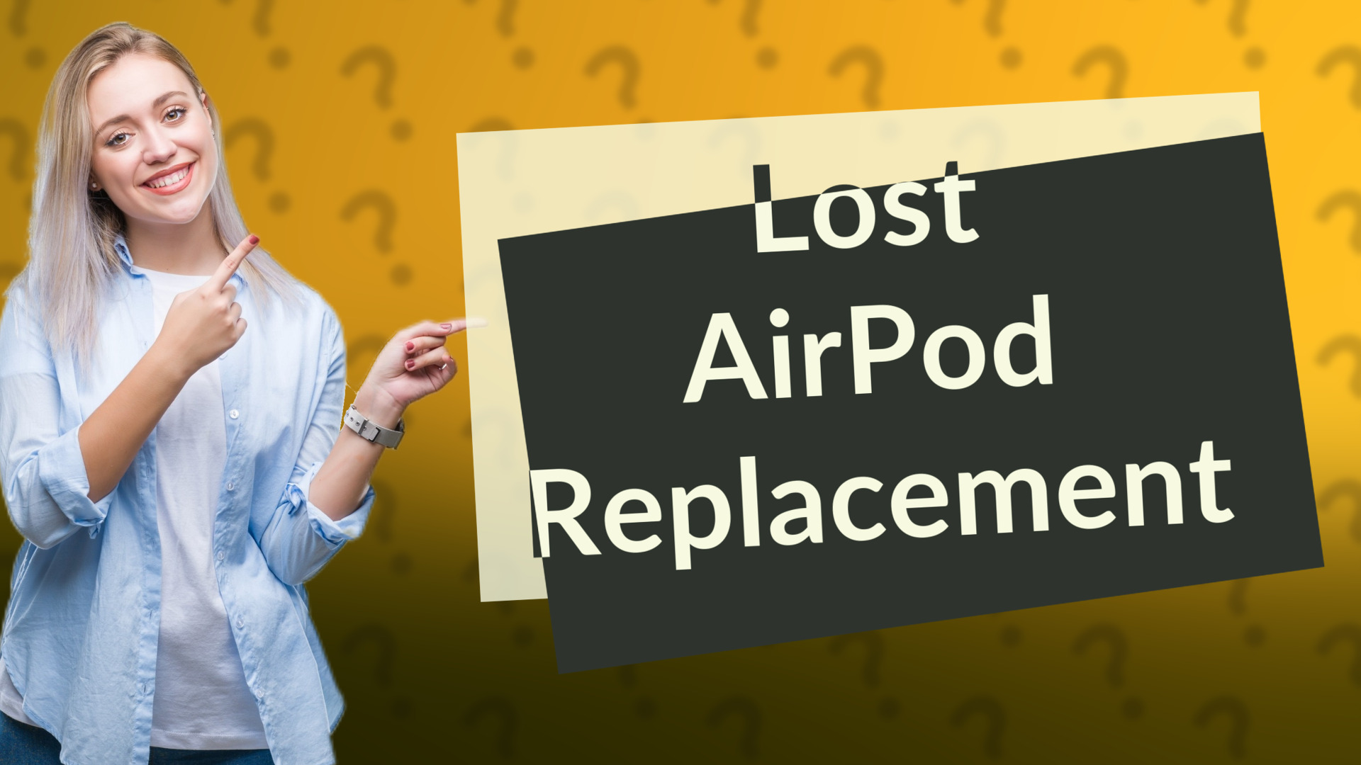 Lost AirPod Replacement