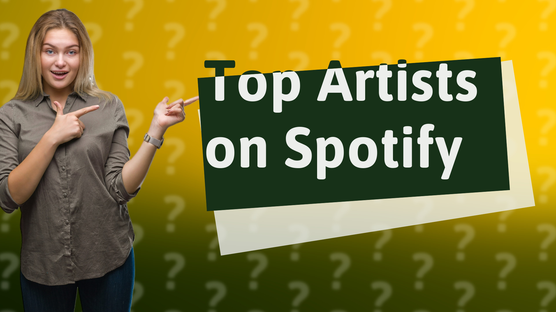 Top Artists on Spotify