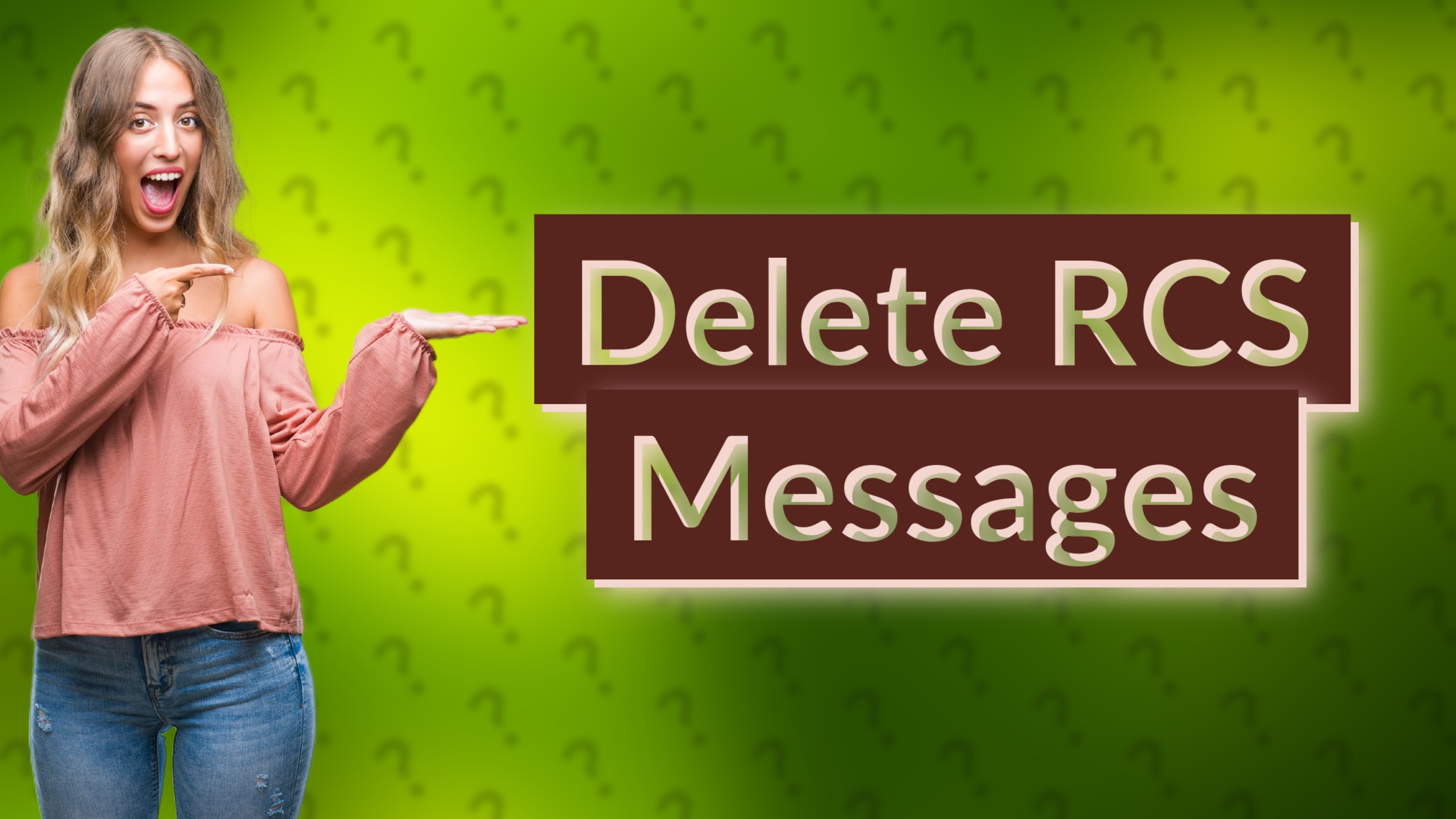 Delete RCS Messages