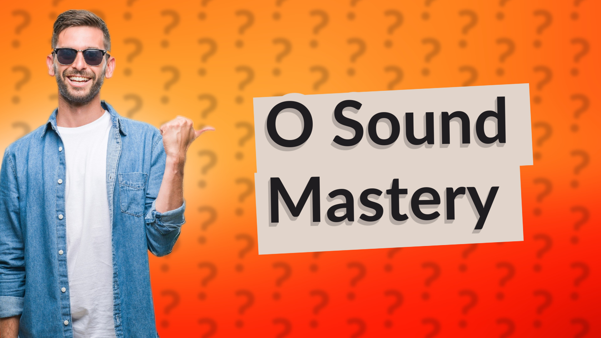 O Sound Mastery